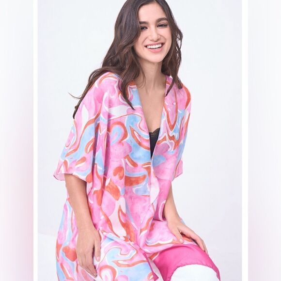 Do Everything in Love Kimono - Picture 1 of 10